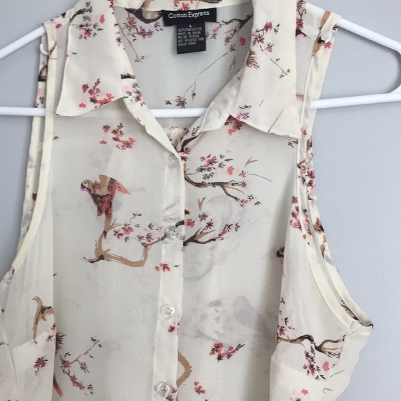 Button down Tank Top - Picture 2 of 3